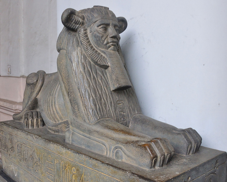 Statue of a Egyptian god